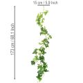 Konstgjord murgröna-girlang för rumsdekoration 173 cm | Floristik24.se