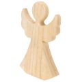 Dekorativ träängelfigur av