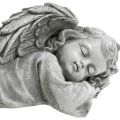 Floristik24 Ängel för gravfiguren liggande huvud höger 30×13×13cm