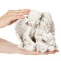 Ängeldekoration Barn Ängelpar med Hjärtskulptur 24cm | Floristik24.se