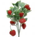 Floristik24 Konstgjord jordgubbar plocka röd L30cm
