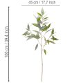 Konstgjord eukalyptusgren, naturgrön, dekoration, 100 cm | Floristik24.se