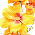 Floristik24 Cosmea Kosmee smyckekorg konstgjord blomma orange 75cm