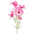 Floristik24 Cosmea Kosmee smyckekorg konstgjord blomma rosa 75cm