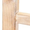 Träfönsterram som väggdekoration 100 cm | Floristik24.se