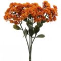 Floristik24 Stonecrop Orange Sedum Stonecrop konstgjorda blommor H48cm 4st