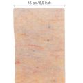 Filttejp, tvåfärgad grytlapp av ullfilt, orange/flerfärgad, 15 cm x 5 m | Floristik24.se