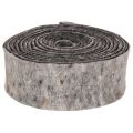 Filttejp, krukrem, 100 % ull,