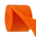 Floristik24 Filtband orange 15cm 5m
