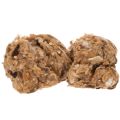 Floristik24 Brun melerad fårull, naturlig ull, lös, för pyssel, 250 g