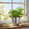 Hink med rephandtag Ø14cm H12cm | Floristik24.se