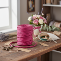 Papperssladd 6mm 23m rosa | Floristik24.se