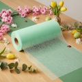 Grön rulle non-woven tyg, 25 m, bordsdekoration, säljs per meter | Floristik24.se