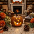 Keramisk pumpa Halloween