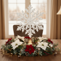 Stor dekorativ snöflinga, hängande dekoration, 30 cm | Floristik24.se