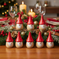 Mini Gnomefigur Flugsvamp Borddekoration 10 cm 6 st | Floristik24.se