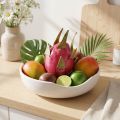 Konstgjord drakefrukt pitahaya dekorativ frukt Ø8cm L15cm | Floristik24.se