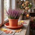Underlägg “Linda” Ø24cm terrakotta | Floristik24.se