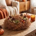 Dekorativ fiber Naturlig tamarind 500g hantverksfiber Blomsterdekoration | Floristik24.se