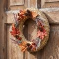 Sugrörskrans 25 cm dekorativ ring naturlig krans för DIY-dekoration 10 st | Floristik24.se