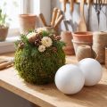 Frigolitkula Ø10cm vit 5 st | Floristik24.se