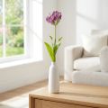 Konstgjord blomma papegoja tulpan konstgjord dekorativ tulpan lila 63cm | Floristik24.se