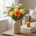 Floristik24 Konstgjorda Blommor Konstgjord Vallmo Blomma Dekorativ Vallmo Orange 48cm