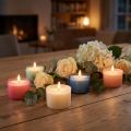 Colorlights värmeljus pastellfärgade blandade brinntid 8 timmar 40 st | Floristik24.se