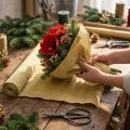 Florist Crepe Paper Guld