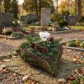 Planterare Hjärta Vine Moss 21cm x 26cm H6cm | Floristik24.se