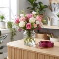 Aluminiumtråd Ø2mm Rosa 500g (60m) för pyssel, blomsterdekorationer, DIY | Floristik24.se