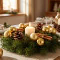 Mini julkulor glas guld Ø2,5cm 22 st | Floristik24.se