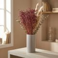 Torrt gräs Torkat lin Gammelrosa H50–55cm 80g | Floristik24.se