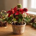 Blomplugg Jul Julpaket 2,5cm 15 st | Floristik24.se