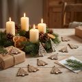 Strödekoration Julgran natur 3x4,5cm 72 st | Floristik24.se
