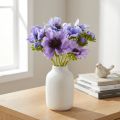 Konstgjord blombukett: Anemon, Windflower, Blå, Lila, L28cm | Floristik24.se