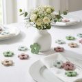 Spridningsdekoration träblommor bordsdekoration färgad 2 motiv Ø3cm 24 st | Floristik24.se