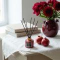Rumsdoftspridare granatäpple doftpinnar glas 75ml | Floristik24.se