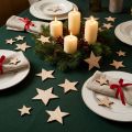 Strödekoration Julstjärnor naturbrun Ø3–5,5cm 48 st | Floristik24.se