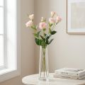 Lysianthus konstgjord rosa 87,5cm | Floristik24.se