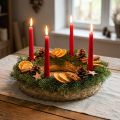 Kransbas av halm, 35 cm, set om 2, dörrkrans, adventskrans | Floristik24.se