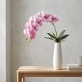 Orkidé Phalaenopsis konstgjord 8 blommor rosa 104cm | Floristik24.se