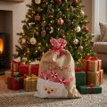 Jutepåse, jutepåse jul, presentpåse stor 50×35cm | Floristik24.se