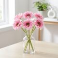 Konstgjorda Gerberablommor, Rosa, 47 cm, 6 st | Floristik24.se