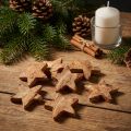 Kokos stjärndekoration natur juldekoration natur 5,5-7cm 30 st | Floristik24.se