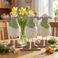 Påskdekoration får bordsdekoration Påskdekoration figurer 37cm 3 st | Floristik24.se