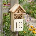 Insektshotell gran trä insektshus natur 13,5x8x26cm | Floristik24.se