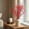 Gypsophila Gypsophila Torkade Blommor Röda 50cm 55g | Floristik24.se
