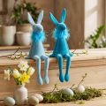 Påskdekoration, kaninhylla, perfekt som charmig vårbordsdekoration, 27 cm, 2 stycken | Floristik24.se