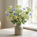 Dill konstgjord vit 49cm 6 st | Floristik24.se